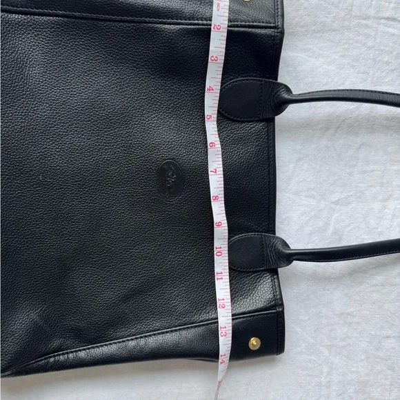 Longchamp Black Leather Tote - Picture 12 of 14